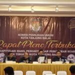 Pleno Rekapitulasi Tingkat Kota Tanjungbalai Dimulai Hari Ini