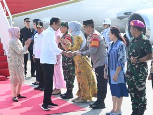 Kapoldasu Sambut Presiden Jokowi Kunker di Sumut