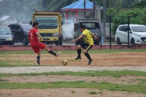 Pererat Silaturahmi Antar  Sesama, Kapolresta Deli Serdang Selenggarakan Pertandingan Bola