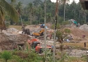 Terkait 70 Unit Excavator, Camat Kotanopan “Bantah” Hasil Laporan Ke Bupati Madina