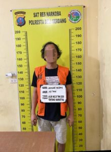 Satres Narkoba Ciduk Warga Tanjung Morawa