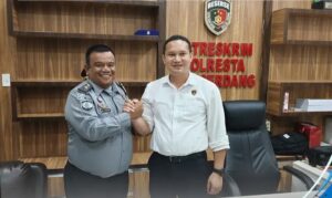 Ka KPLP Lapas Pakam Kunjungi Kasat Reskrim Polresta Deli Serdang