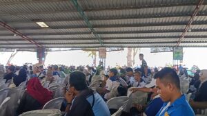 Ribuan Buruh Dukung Darma Wijaya Dan Adlin Tambunan di Pilkada Sergai