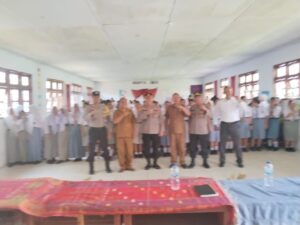 Sosialisasi di Sekolah Sukses, Waka Polres Pakpak Bharat : Narkoba Dapat Rusak Diri Sendiri Dan Keluarga