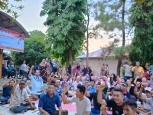 Sambangi Masyarakat Teluk Mengkudu Sergai, Nikson Nababan Komit Benahi Sumut