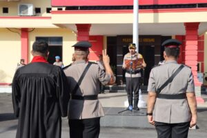 Sertijab Kabag SDM Sukses, Kapolresta Deli Serdang : Mutasi Itu Hal Biasa