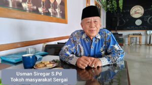 Tokoh Masyarakat Sergai Usman Siregar SPd : Darma Wijaya Sosok Pemimpin Piawai