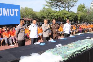 Semakin Ofensif: Poldasu Sita Ratusan Kilo Sabu dan 100.120 Butir Ekstasi