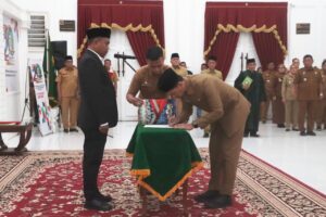 Bupati Sergai Lantik Raden Cici Sistiyansah Sebagai Pj. Kakan BPKAD