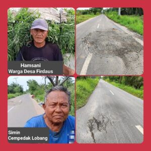 Pak Kapoldasu Tolong Periksa Pihak Rekanan, Masyarakat Resah Jalan Belidaan – Dolok Masihul Rusak Parah