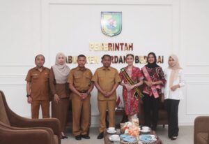 Bupati Sergai Darma Wijaya Ucapkan Selamat Dan Terima Kasih Kepada Ananda Dwi Putri Sinaga