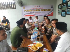 Jelang Pilkada 2024, Polresta Deli Serdang Laksanakan Pojok Pemilu