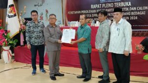 PDI-Perjuangan Raih 15 Kursi di Pileg 2024, Ketua KPU Sergai : Anggota DPRD Masih Aktif Harus Mundur Jika Maju Jadi Calon Bupati dan Wakil Bupati