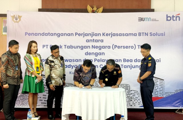 BTN Tawarkan Payroll dan KTA Spesial Bagi Pegawai Bea Cukai Kuala Tanjung