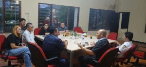 Nikson Nababan Berkunjung Kantor SMSI Pusat