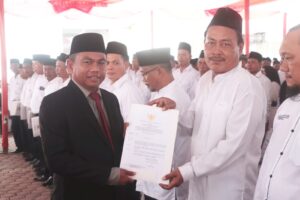 Bupati Sergai Darma Wijaya Kukuhkan 1.298 Orang Anggota BPD