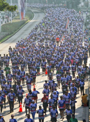 BTN Jakarta Internasional Marathon 2024 Sukses Digelar