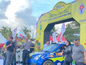 Kejurnas Rally Sumut Putaran I Tahun 2024 Ditutup, Bupati Sergai Ucapkan Terima Kasih