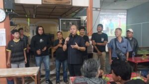 Seru! Warga Siantar Antusias Ikut Nobar Euro 2024 Bersama Nikson Nababan