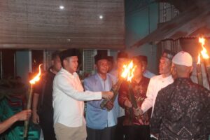 Adlin Tambunan Ikuti Pawai Obor di Malam Tahun Baru Islam