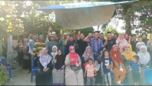 Lolom Suwondo Sapa Masyarakat Desa Paya Gambar