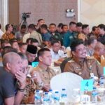 Foto : Wali Kota Medan Bobby Nasution mengikuti Rapat Koordinasi (Rakor) Persiapan Pilkada Serentak Tahun 2024 Wilayah Sumatera yang digelar Kementerian Koordinator Bidang Politik, Hukum, dan Keamanan (Kemenko Polhukam) Republik Indonesia, Selasa (09/07/24) di Regale International Convention. (Ist)