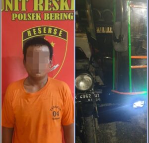 Unit Reskrim Polsek Beringin Berhasil Amankan Pelaku Pencurian Betor
