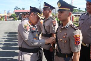 Dua Kabag Dan Lima Kapolsek Sertijab, Kapolresta Deli Serdang : Mutasi Itu Hal Biasa