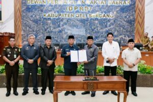 DPRD Setujui Ranperda LKPj 2023,PJ Bupati Deli Serdang Beri Apresiasi