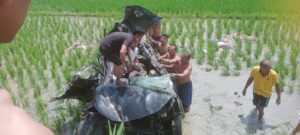 Kontra Kereta Api Dengan Mobil Minibus, 6 Orang Tewas