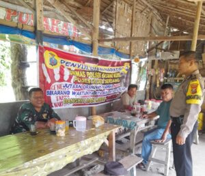 Polsek Batang Kuis Sosialisasikan Tentang Bahaya Narkoba
