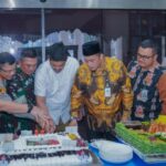 Foto : Suasana kebahagiaan dan penuh keakraban mewarnai acara syukuran ulang tahun ke-33 Wali Kota Medan Bobby Nasution di Balai Kota Medan Jalan Kapten Maulana Lubis Medan(ist/Sinarsergai.com)