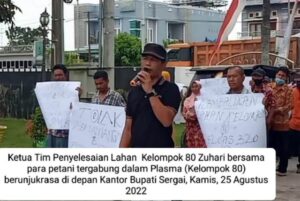 Sengketa Plasma 80 Dengan PT DMK Belum Selesai Hingga Kini,Tim Penyelesaian Lahan Minta Pak Presiden RI Jokowi “Turun Tangan”