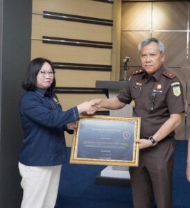 Kejati Sumut Raih Peringkat I Kinerja Terbaik Katagori Pagu DIPA Kelola Besar