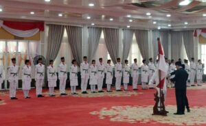72 Paskibra HUT RI ke-79 Provsu Dikukuhkan, Ini Arahan Pj Gubsu Agus Fatoni