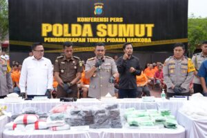 Tempo 47 Hari, Polda Sumut Ungkap 578 Kasus Narkotika