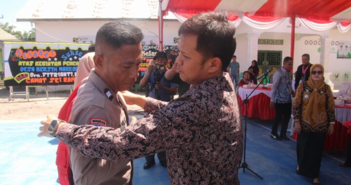 Desa Sei Rejo Dicanangkan Sebagai Desa Bersinar,Adlin Tambunan Harap Narkoba Dapat Dicegah Dan Diberantas