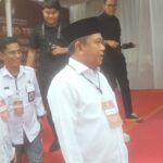 Cabut Nomor Urut, Dambaan Disambut Ketua KPU Sergai