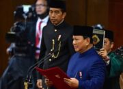 Prabowo-Girban Dilantik Jadi Presiden-Wakil Presiden