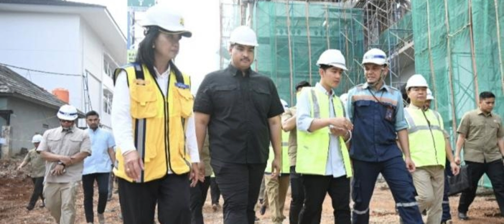 Wapres Gibran Tinjau Proyek Sport Centre di Cibubur. (Ist)