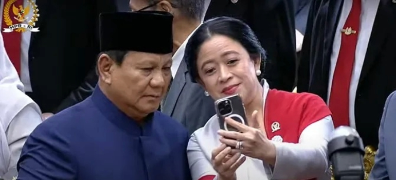 Tak Hadir Pelantikan Prabowo, Megawati Sampaikan Pesan Lewat Puan. (FOTO: Merdeka)