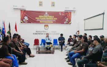 KPU Sergai Sosialisasikan Pilkada 2024 kepada Komunitas Pengemudi Becak Motor