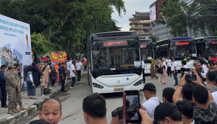 Pemko Medan Gandeng Bluebird Group Hadirkan Bus Listrik yang Ramah Lingkungan