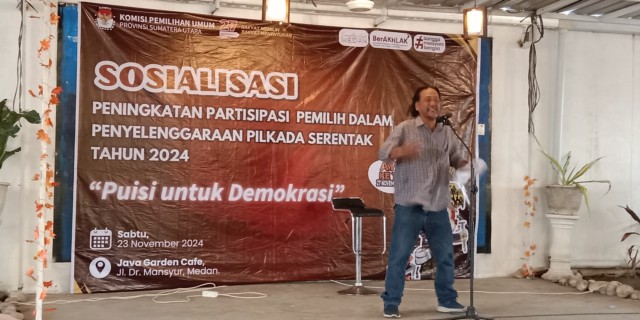 KSM Gandeng KPU Sumut Sosialisasi Partisipasi Pemilih di Pilkada Serentak 2024