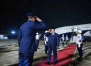 Presiden Prabowo Subianto tiba di Brasil. (Ist)