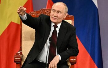 Presiden Rusia, Vladimir Putin. (Tempo)