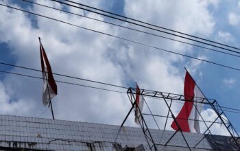 Bendera Indonesia. (Sinarsergai Foto)