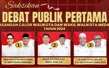 Debat Publik Pilkada Medan 2024. (Ist)