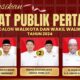 Debat Publik Pilkada Medan 2024. (Ist)