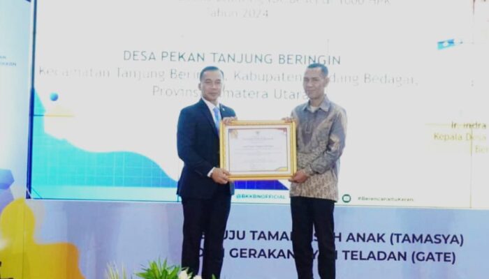 Harus Menjadi Contoh!! Indra Syahputra Raih Penghargaan Nasional atas Praktik Baik Dalam Penurunan Stunting